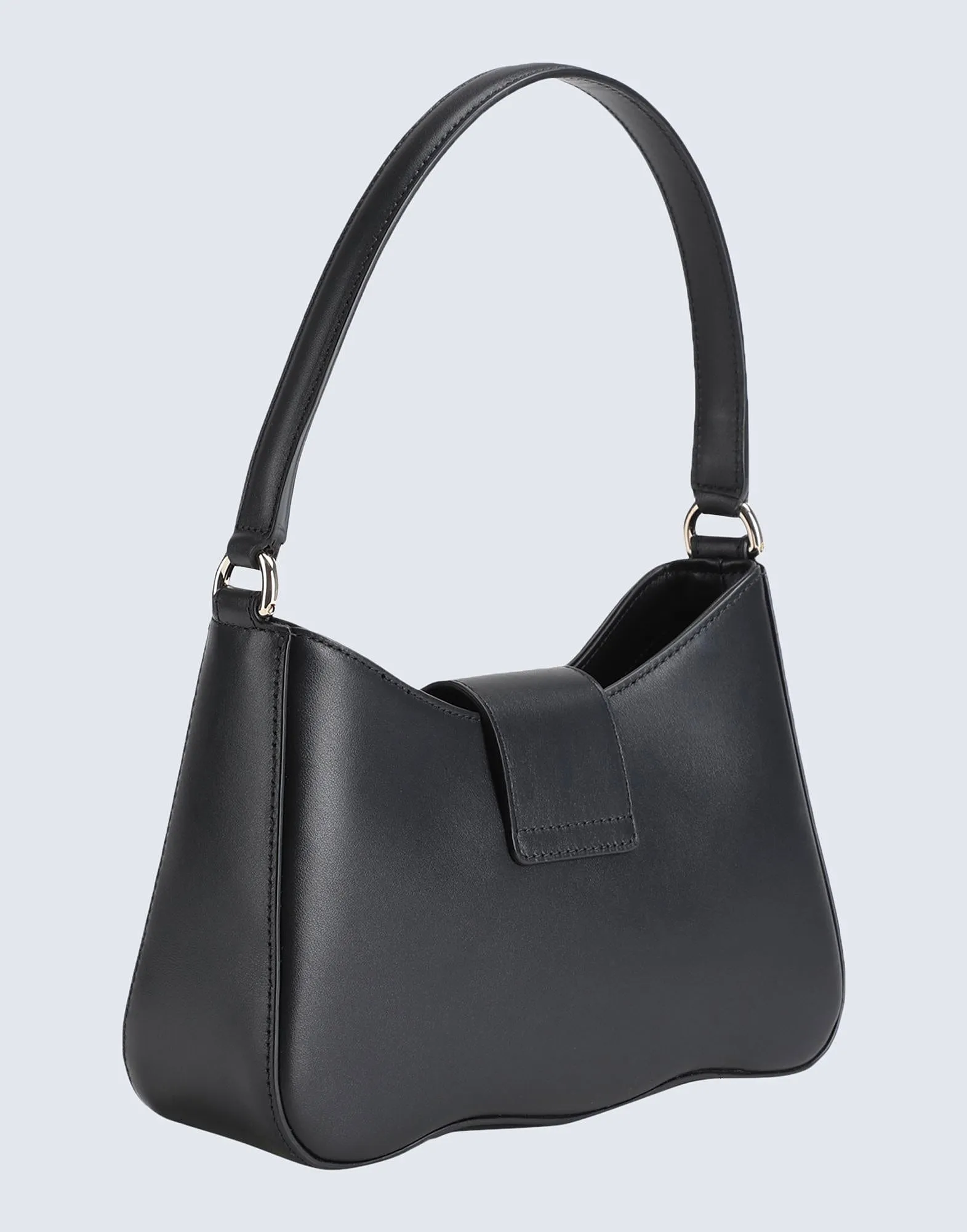 Furla 1927 S Soulder Wave bag, black