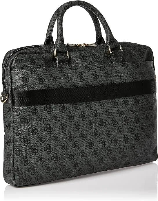 Guess 4G Metal Logo Laptop Bag 16" Grey - FUCB15G4GFGR