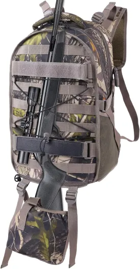 Hunting Backpack with Waterproof Rain Cover Camo Backpack with Bow and Rifle Holder for Camping,Hiking