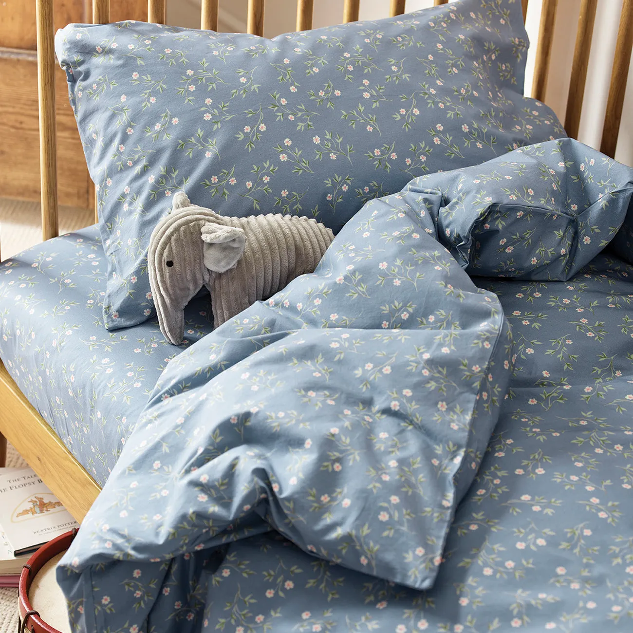 Iris Kids Floral Cotton Bedding Set