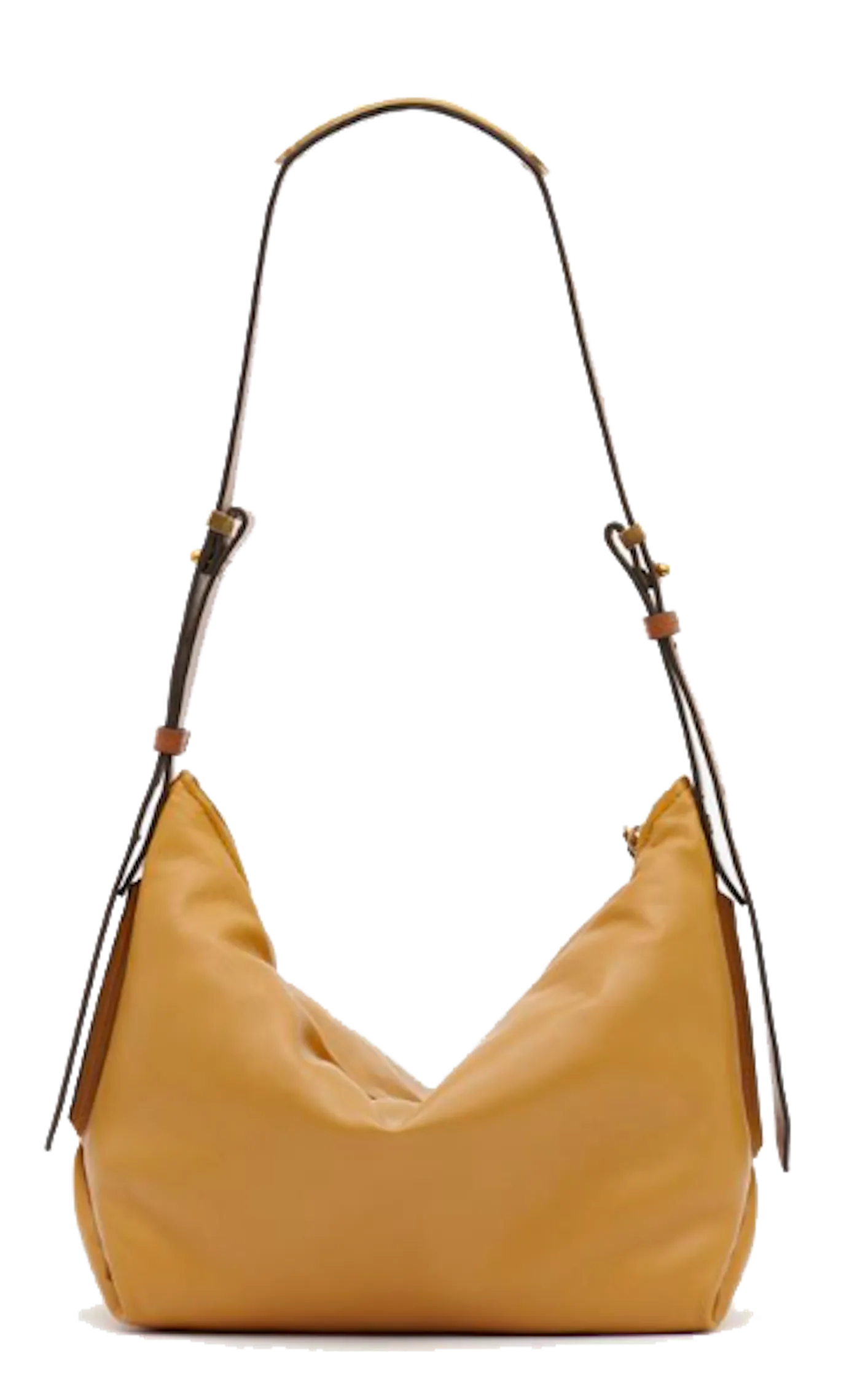 ISABEL MARANT LEUDEN HOBO BAG GOLDEN BEIGE