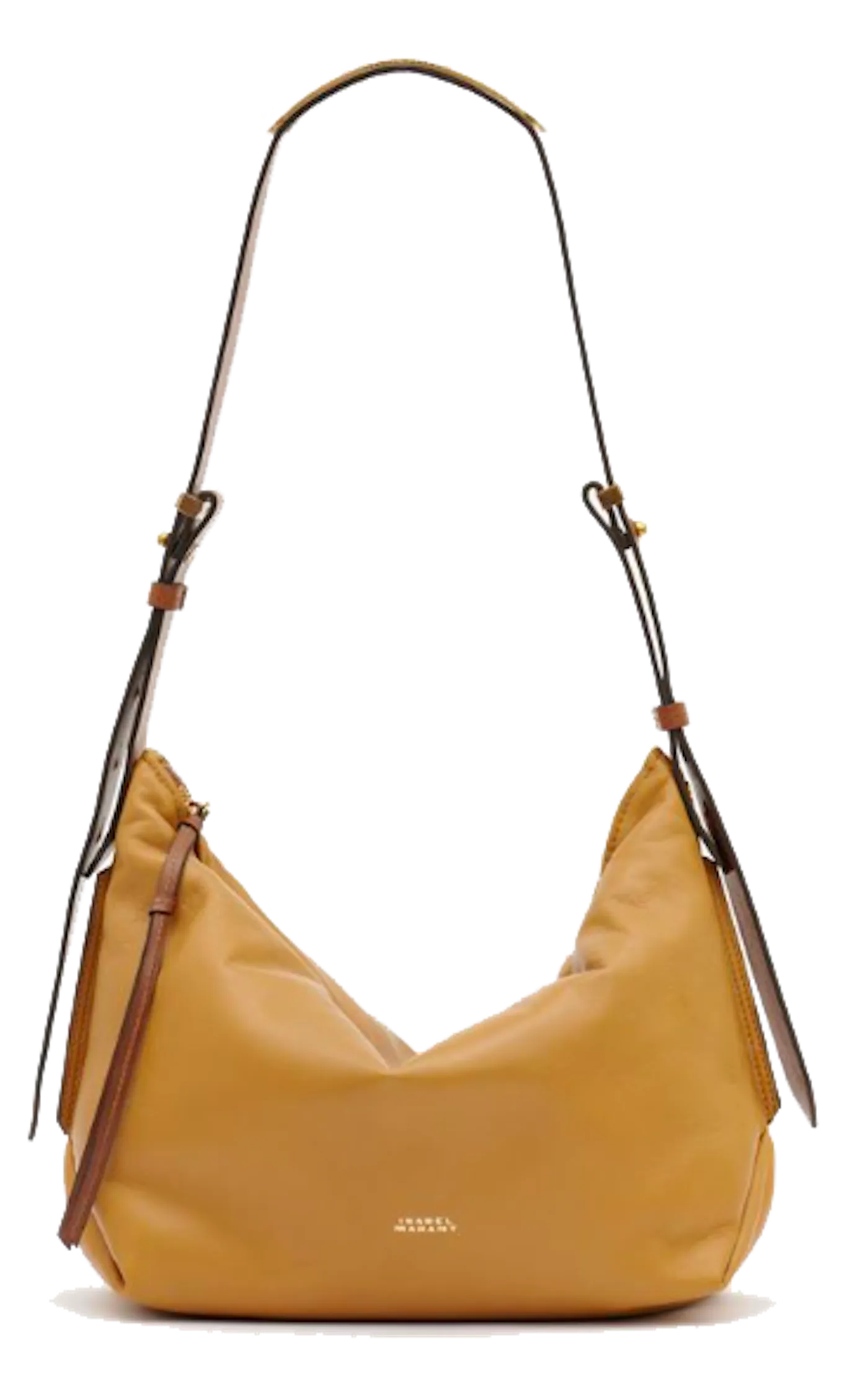 ISABEL MARANT LEUDEN HOBO BAG GOLDEN BEIGE