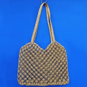 Jute Macrame Shoulder Bag