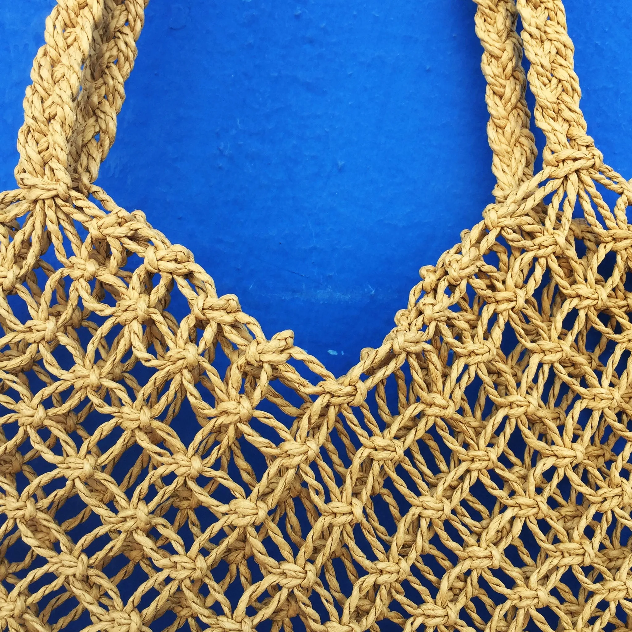 Jute Macrame Shoulder Bag