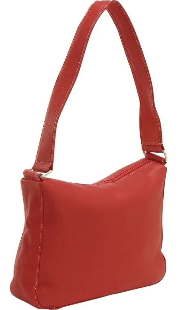 Le Donne Leather Top Zip Hobo