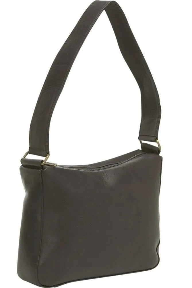 Le Donne Leather Top Zip Hobo