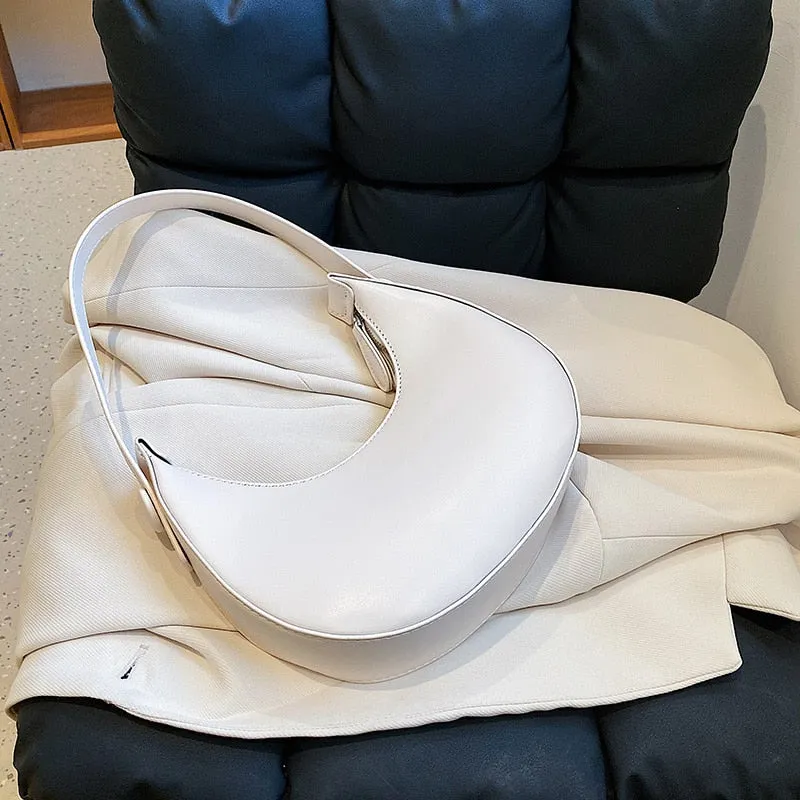 Leather Cute Hobo Shoulder Bag