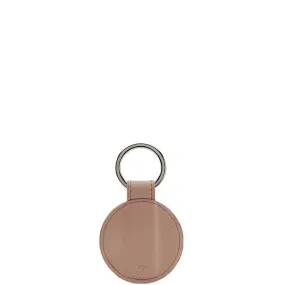 LEATHER KEYRING IN ROSÉ