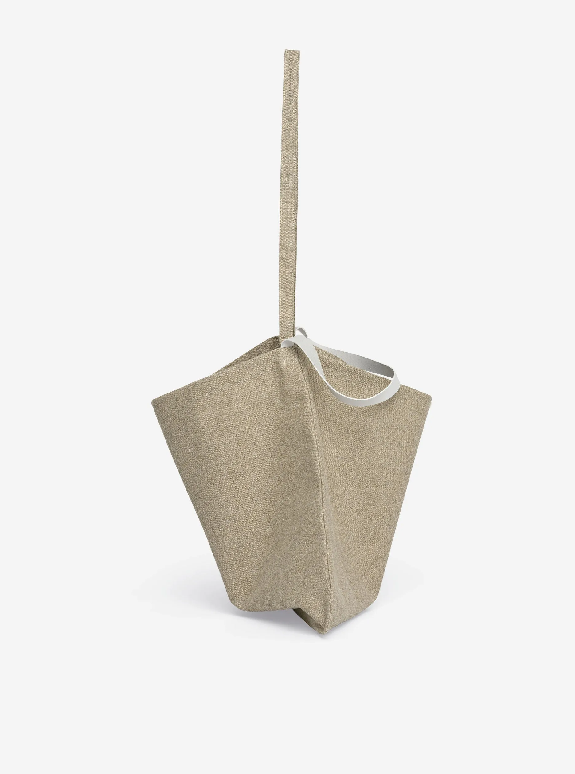 LINEN MESSENGER BAG "AB 115" IN NATURAL