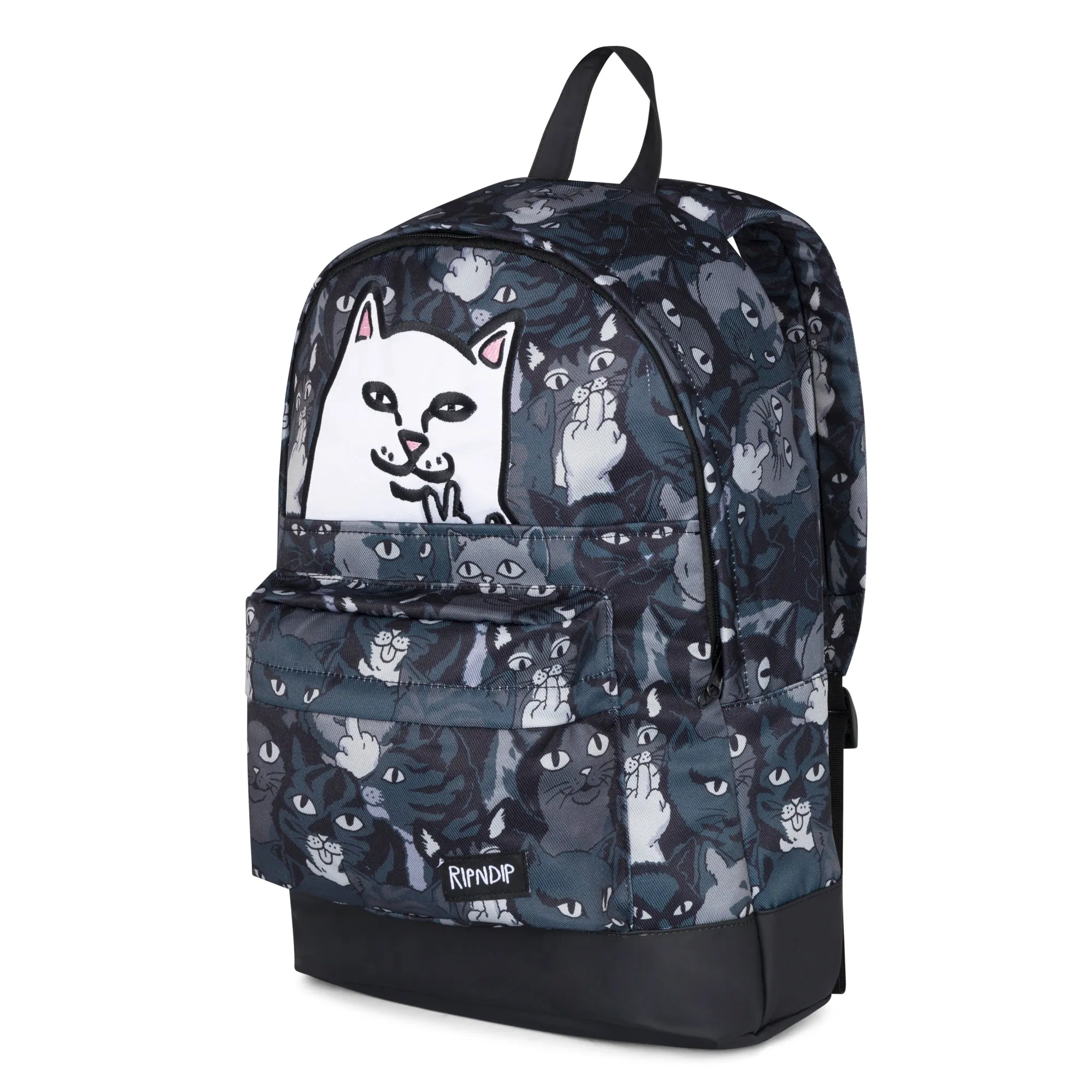 Lord Nermal Family Tree Backpack (Black)