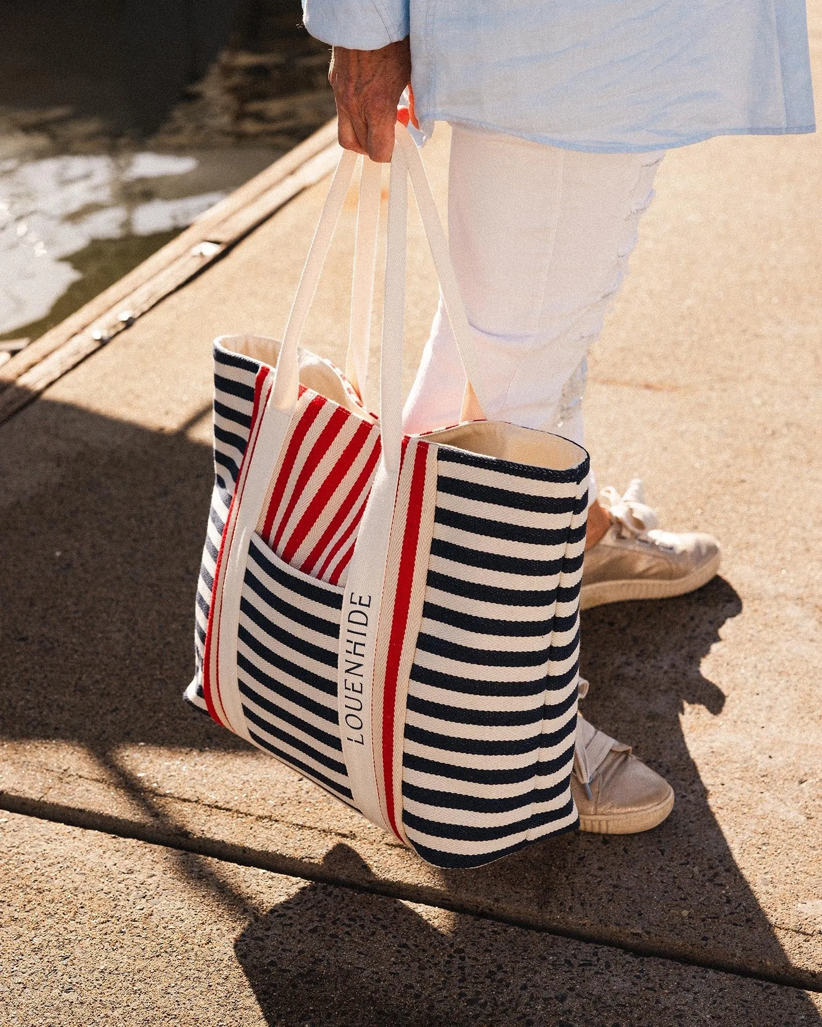 LouenHide - Sorrento Canvas Beach Bag