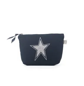 Makeup Bag: Navy