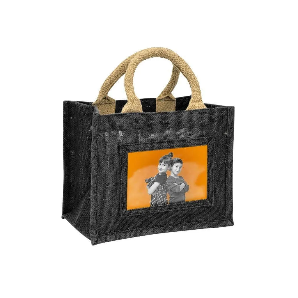 Mini Jute Bag Insert 152 x 102mm (6 x 4 inch) - Pack of 6