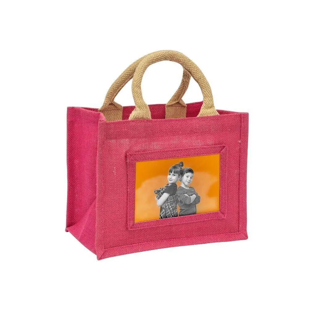 Mini Jute Bag Insert 152 x 102mm (6 x 4 inch) - Pack of 6