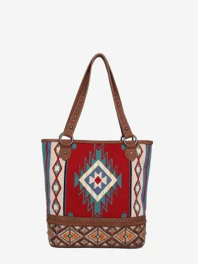 Montana West Aztec Tapestry Concealed Carry Tote