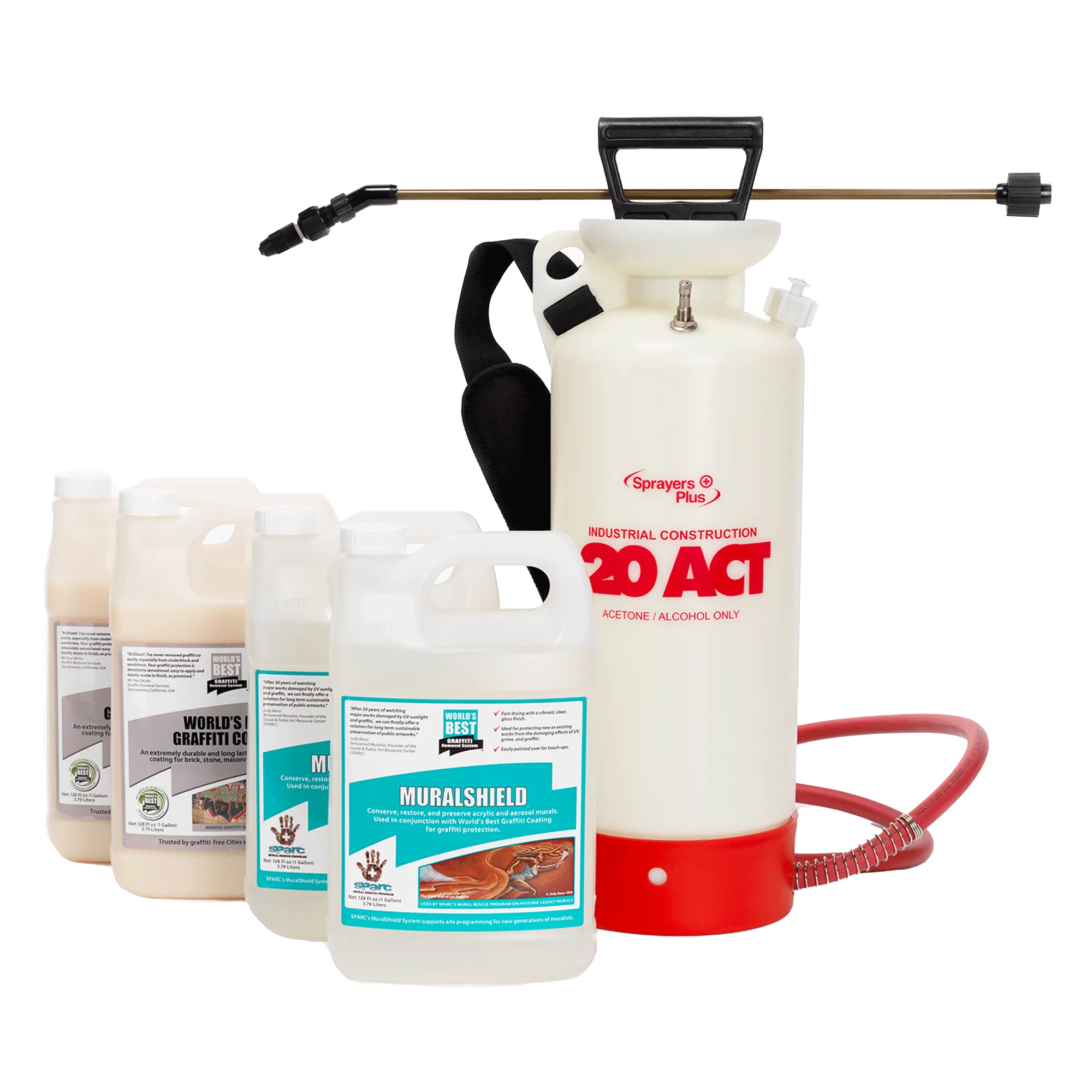 Mural Protection and Sprayer Pack