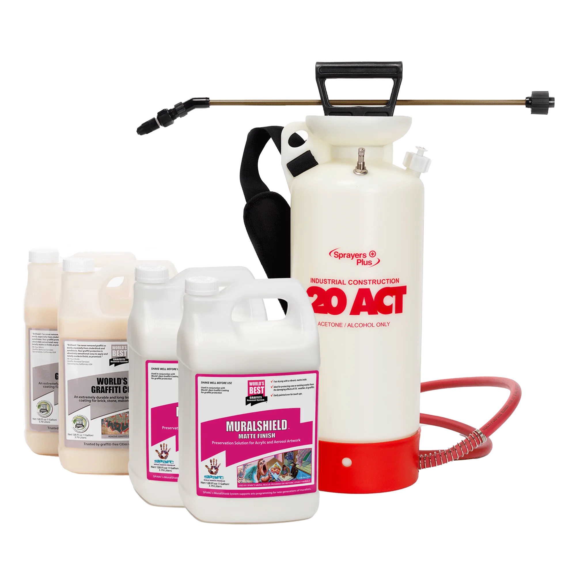 Mural Protection and Sprayer Pack