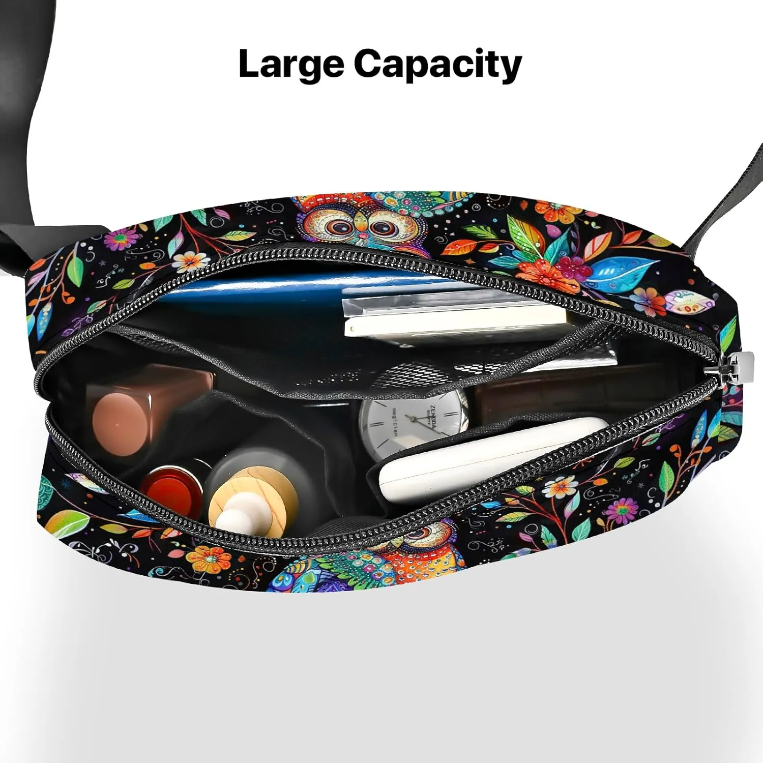 Owl Fanny Pack for Women Men Belt Bag Waterproof Waist Bags With Adjustable Straps Phone Purse Wallet Presents for Travel Sports Workout