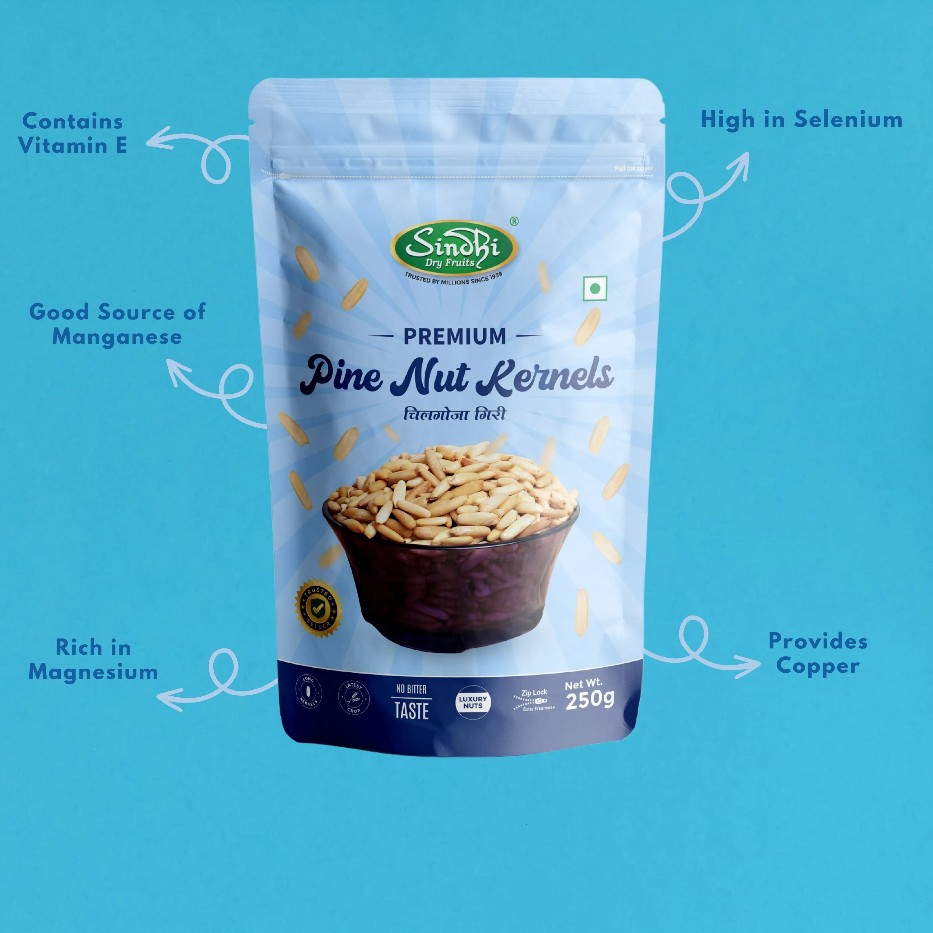 Pine Nuts, Premium Pack