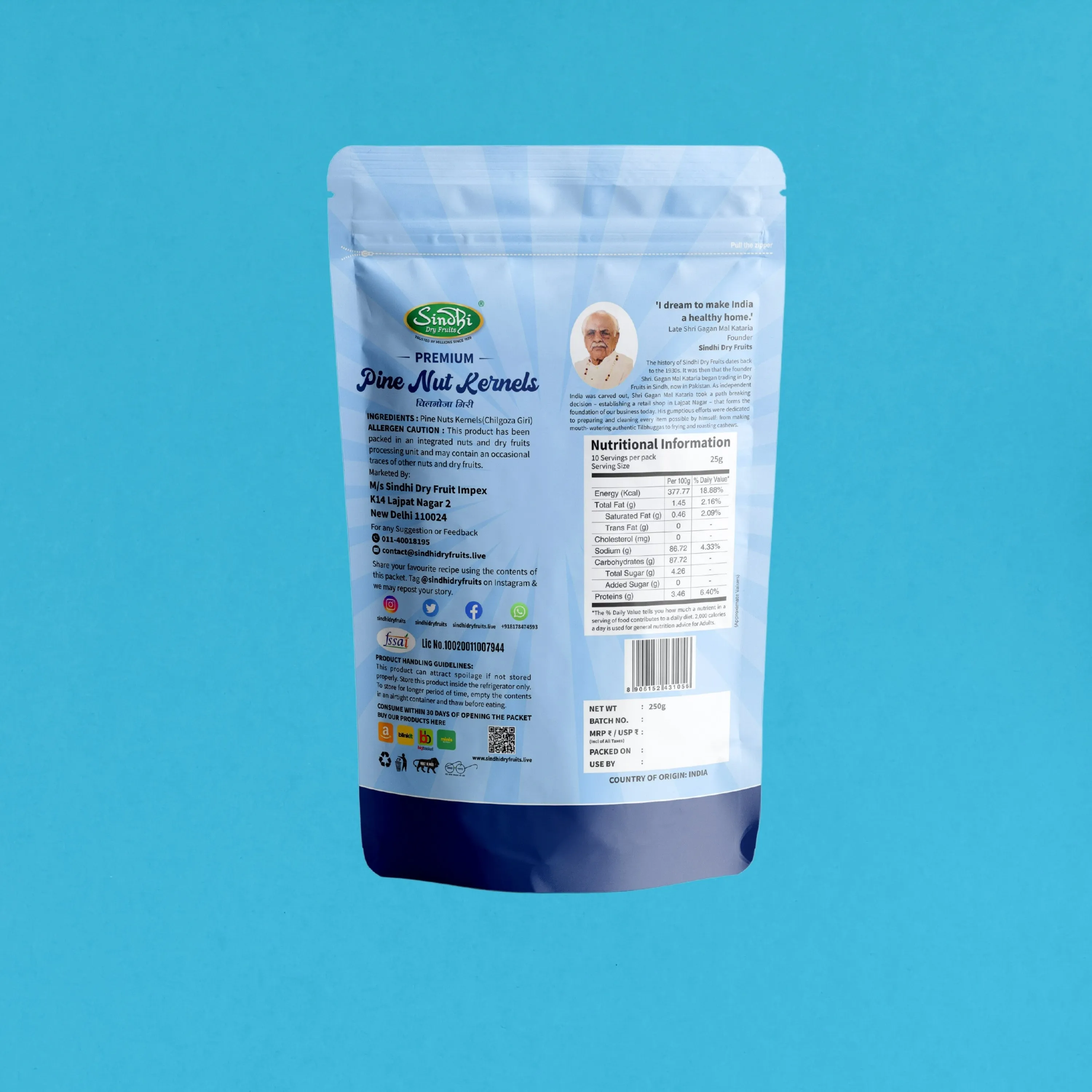 Pine Nuts, Premium Pack