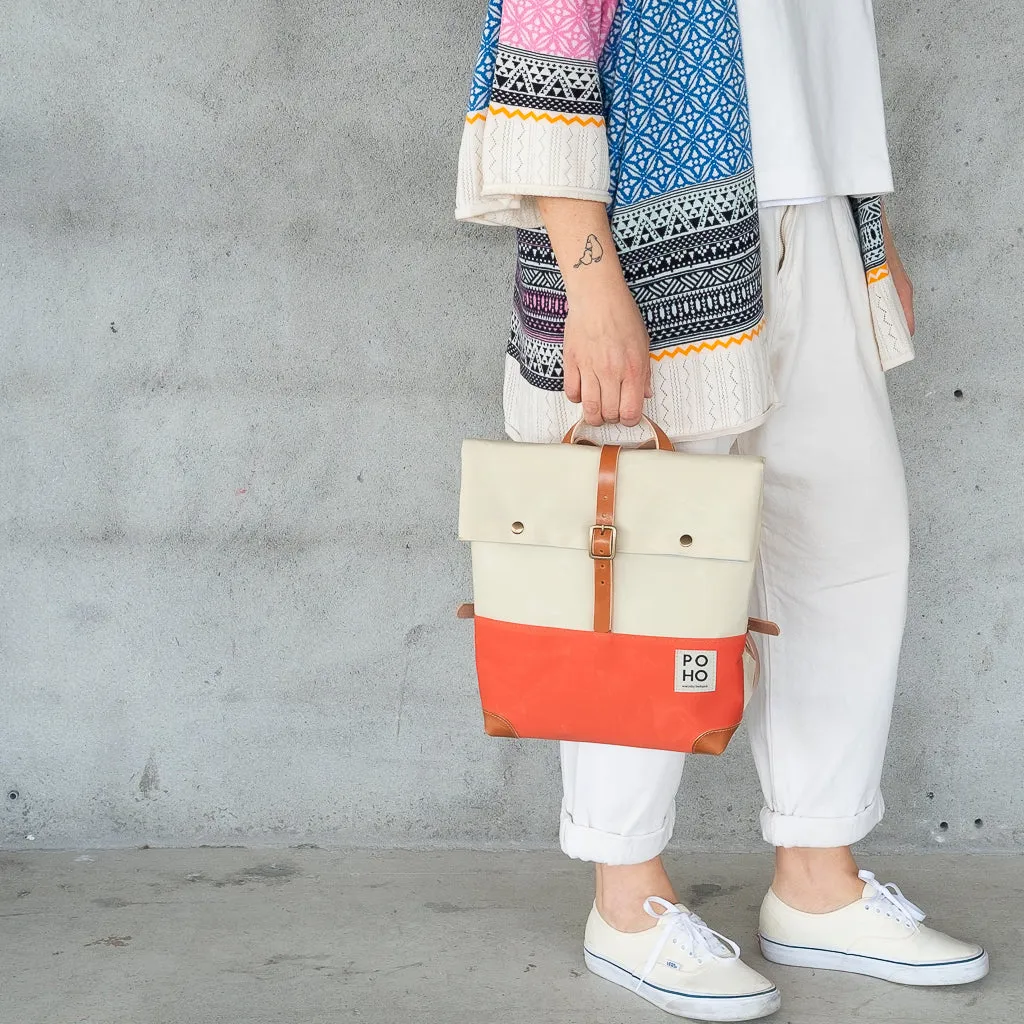 Salmon Pink Poho COLORS Backpack - Stylish & Durable