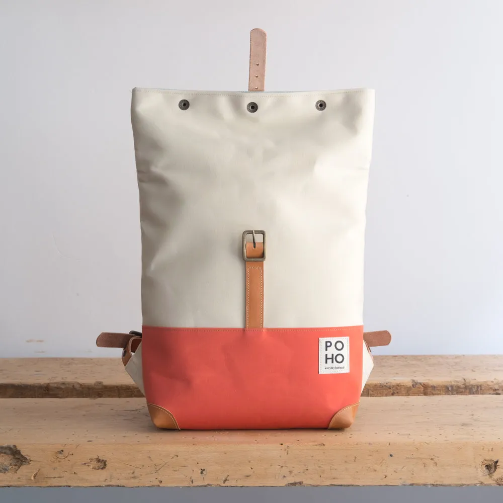 Salmon Pink Poho COLORS Backpack - Stylish & Durable