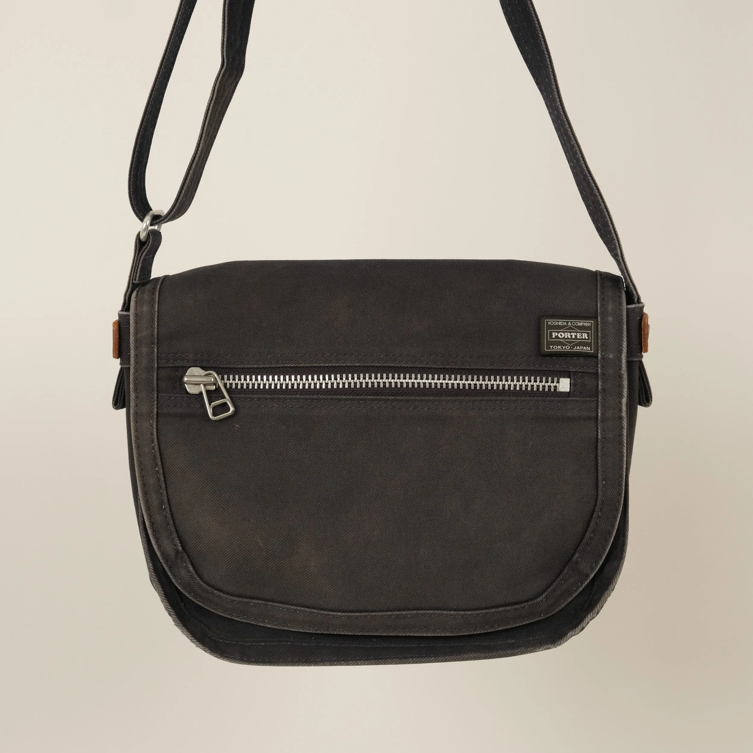 PORTER HALF-MOON CANVAS SHOULDER BAG #25