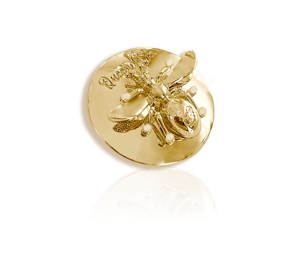 QUEEN BI - Coin Brosch