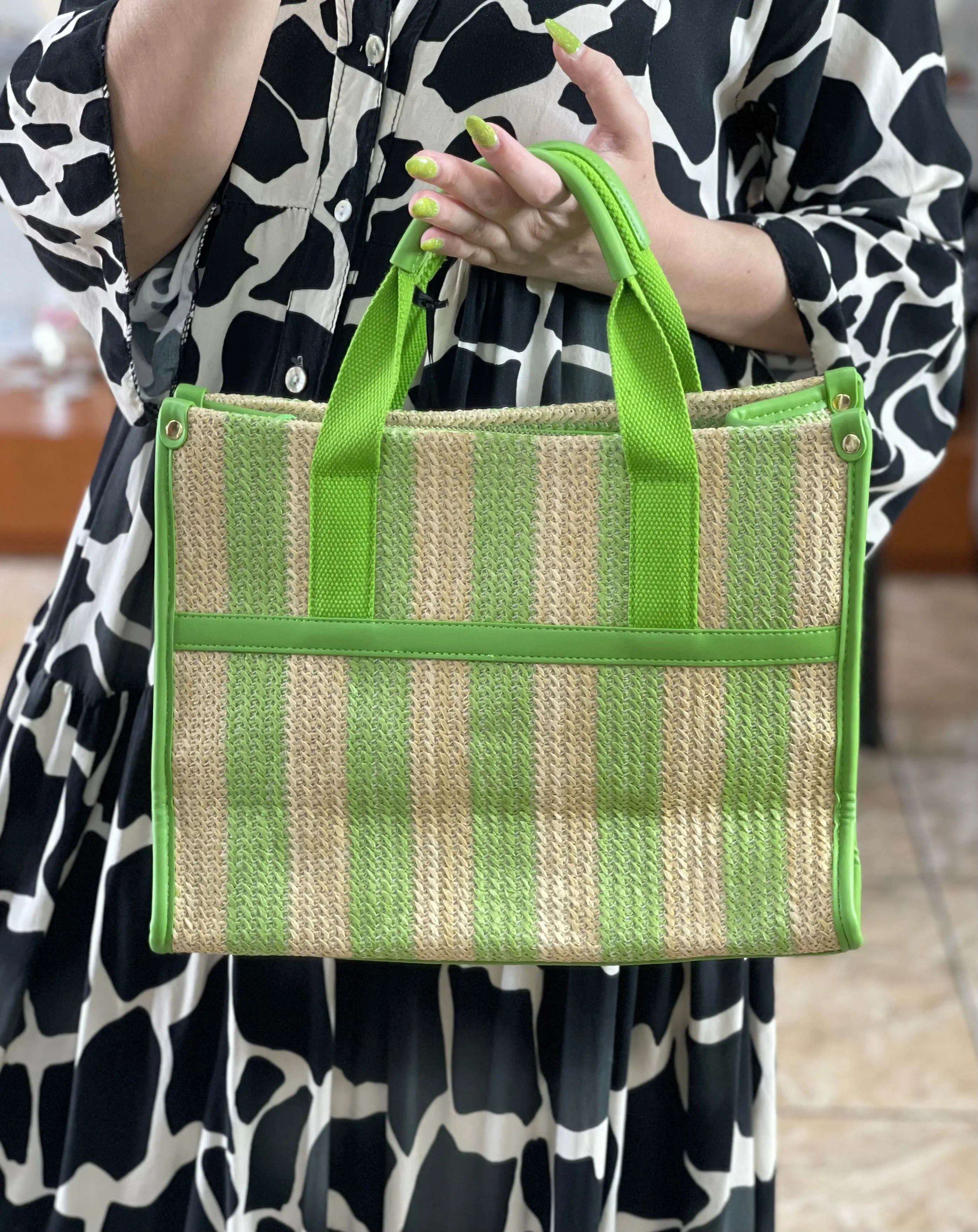 Rive Gauche Green Bag