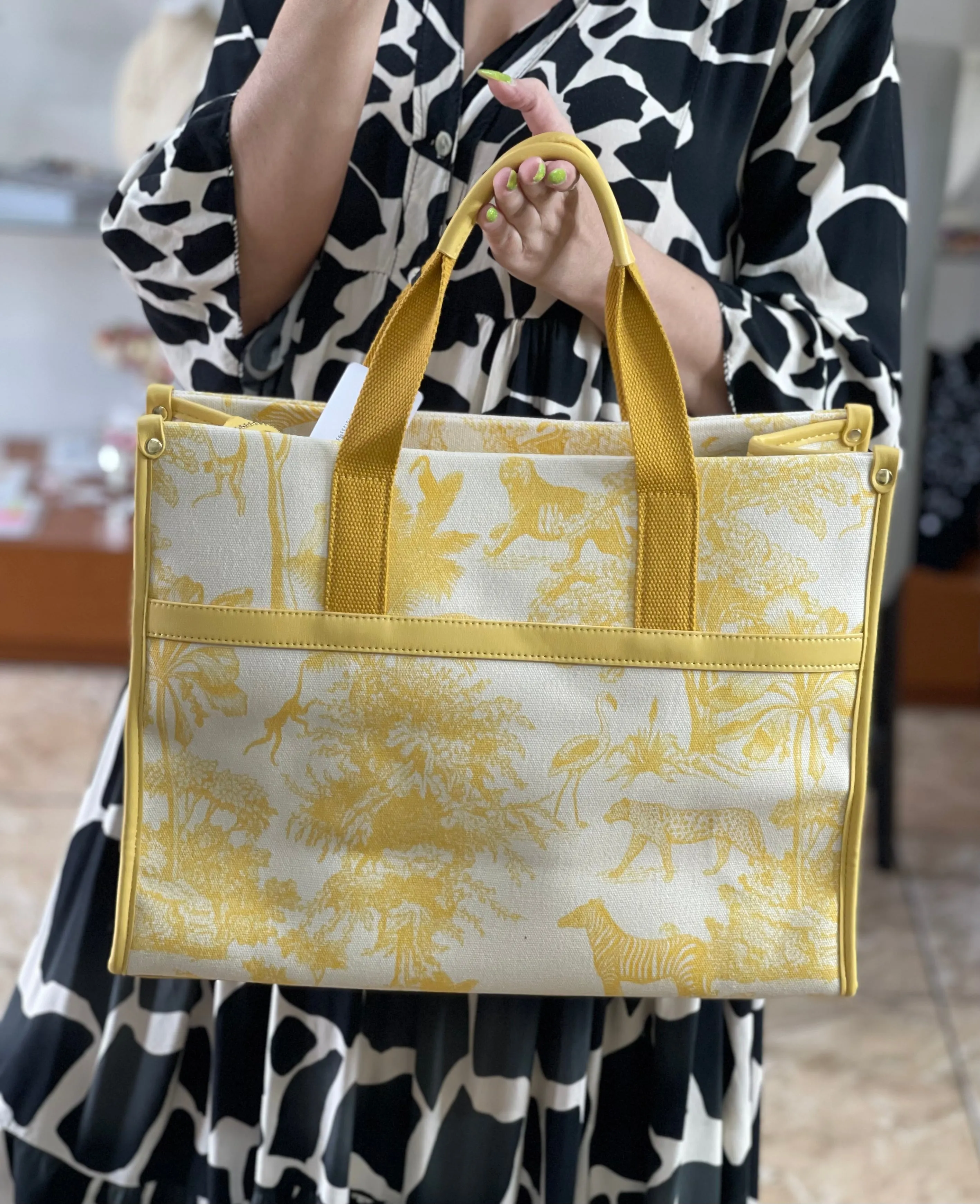 Rive Gauche Yellow Bag