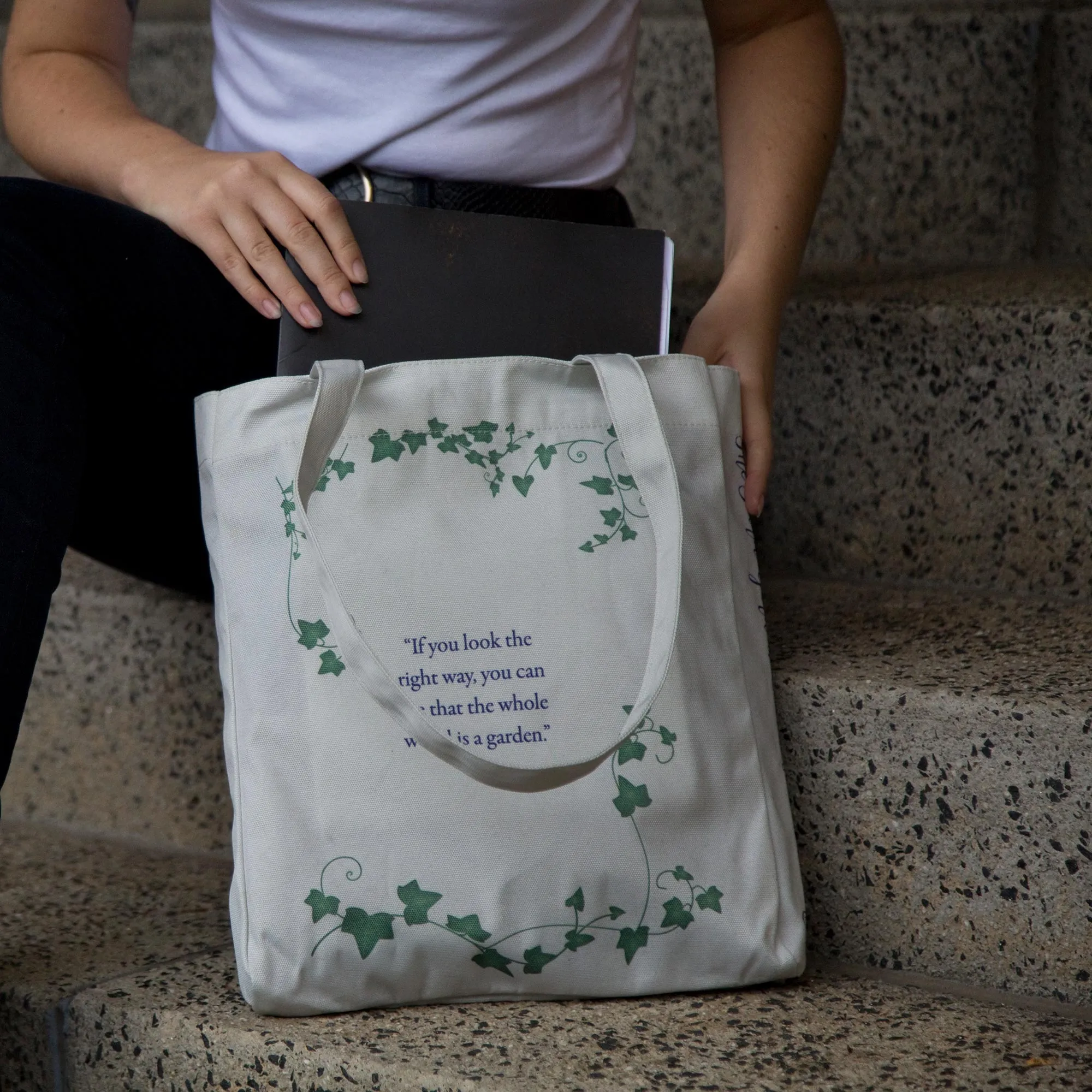 Secret Garden Book Tote Bag