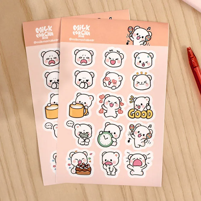 Sticker Pack - Milk's Dailies