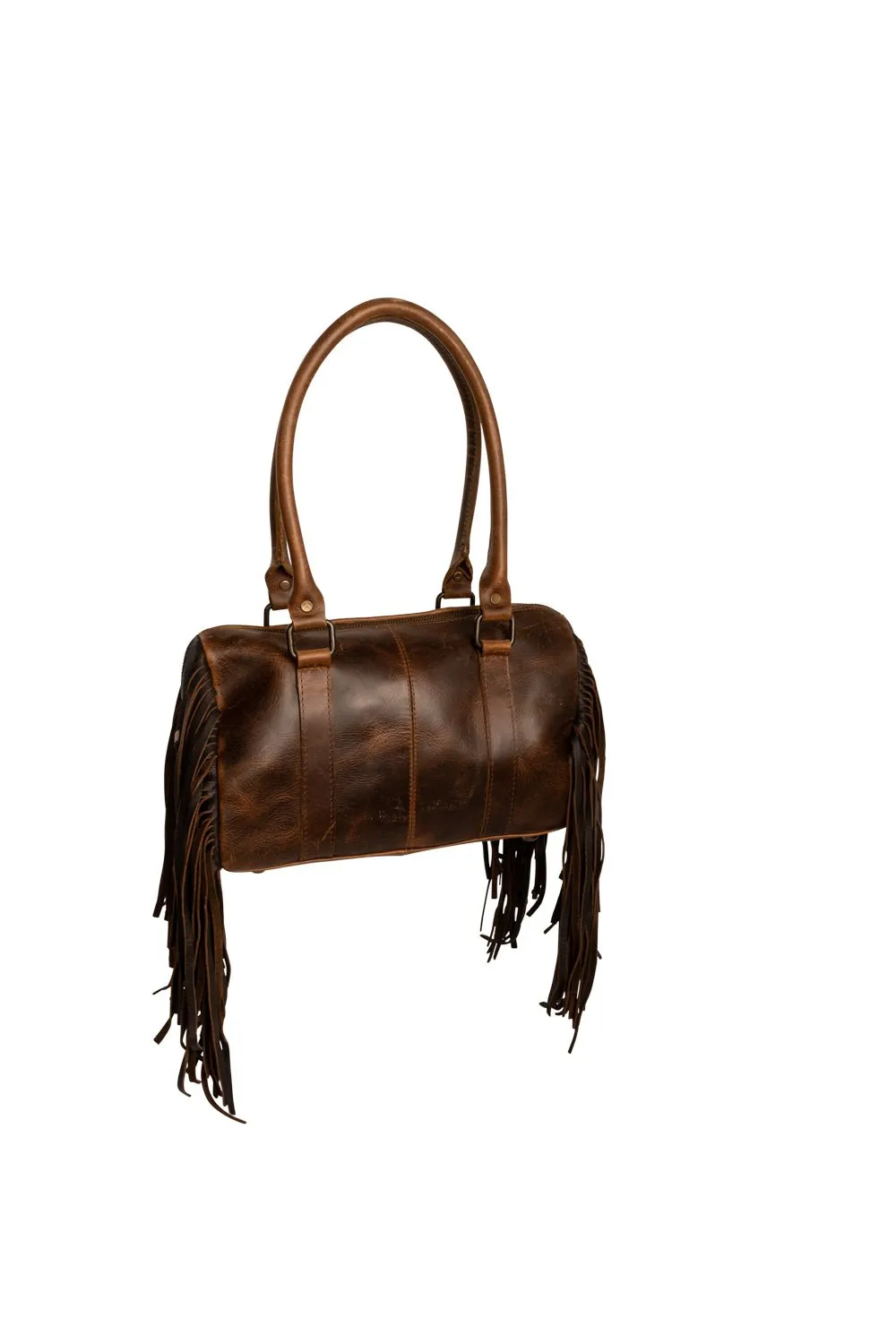 STS Ranchwear Womens Chaynee Mountain Multi-Color Leather Satchel Bag