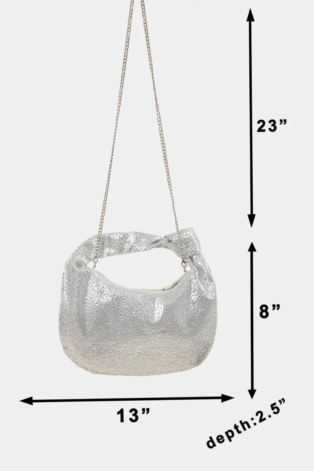 TEEK - Rhinestone Studded Handbag