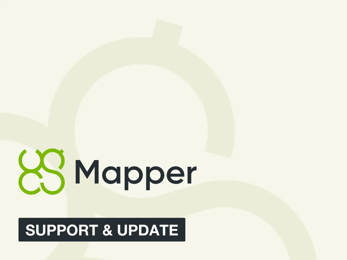 UgCS Mapper support&update pack