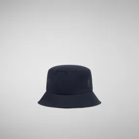 Unisex bucket hat Autumn in blue black