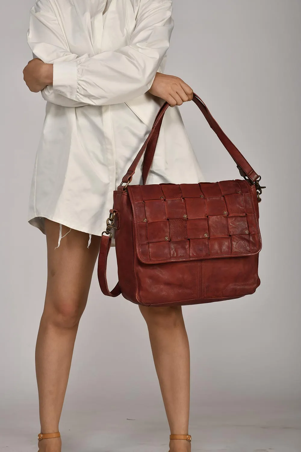 Versailles Woven Hobo Bag
