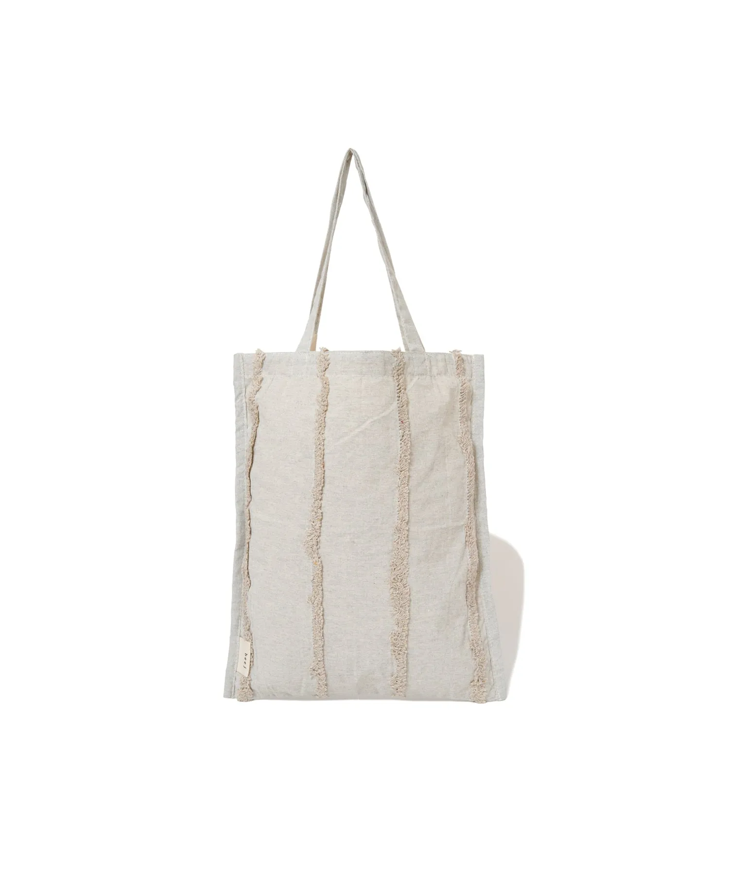【WOMEN】beej Book bag-tuft stripe