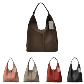 Women's genuine cowhide leather Hobo handbag Dilla design