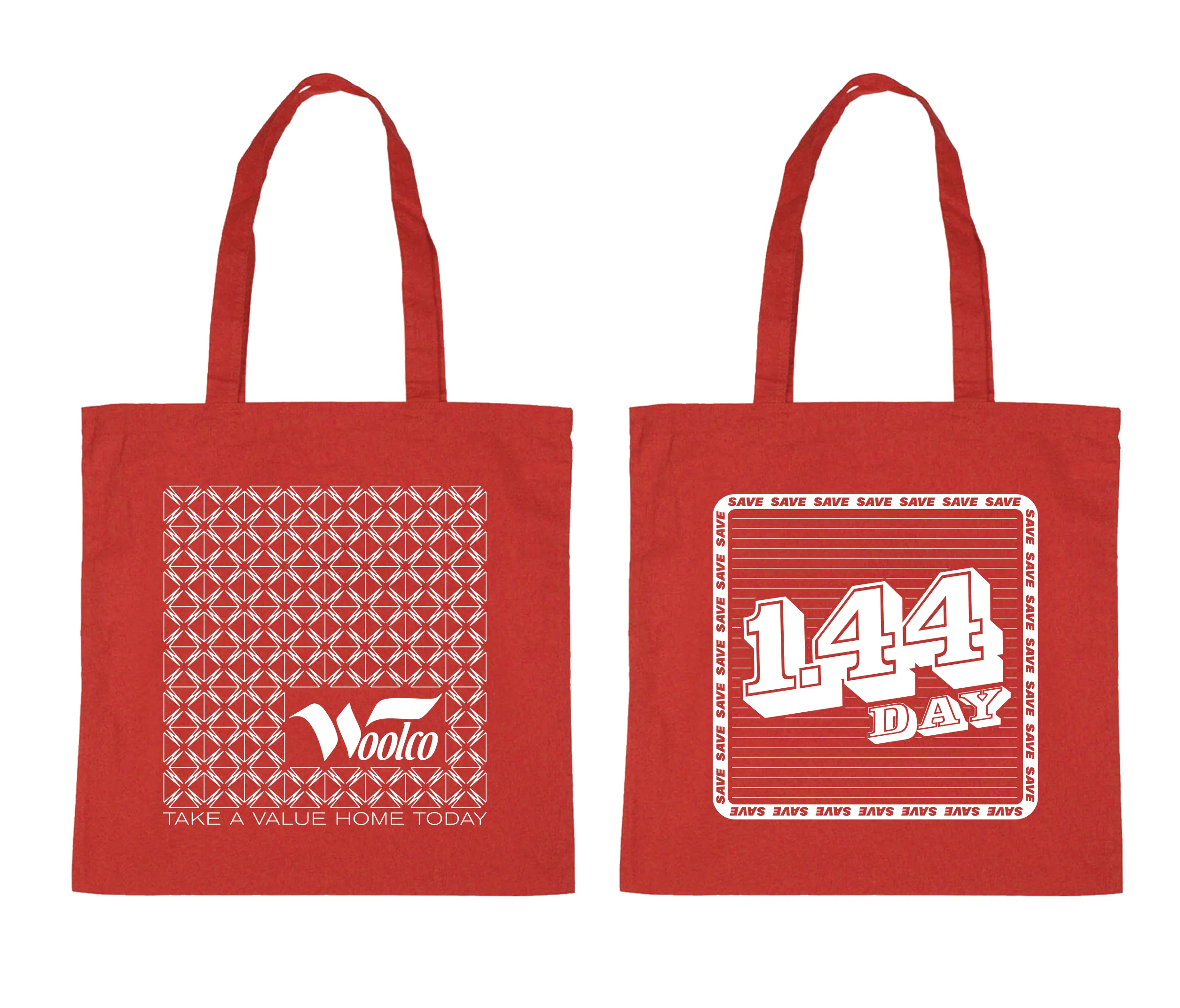 Woolco 2-Sided Tote Bag
